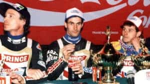 Przeminęło z wiatrem vol. 10 – Tomasz Gollob 3 1995 fot. Robert Borowy SGP lewo Nielsen prawo Louis