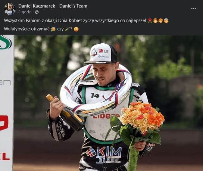 Żużlowcy pamiętają o kobietach w ich święto! 1 Bez tytulu