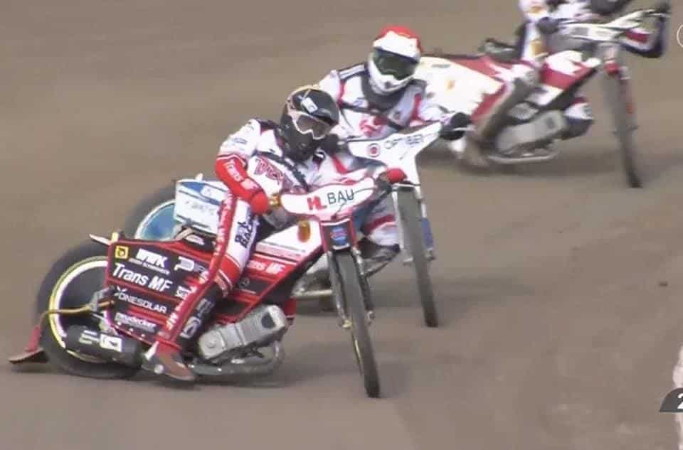 Norick Bloedorn – diabelski talent z Landshut. 1 Norick Bloedorn prowadzi w biegu