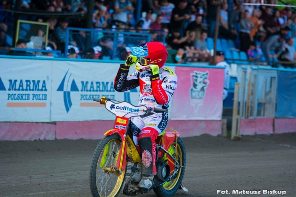 Wywiady po meczu Cellfast Wilki Krosno - Aforti Start Gniezno - Mecz który nie powinien się odbyć... 2 V.Milik