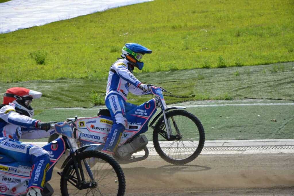 Trzy punkty zostały w Łodzi. Orzeł Łódź - Cellfast Wilki Krosno 51:39 - relacja 6 DSC 1399