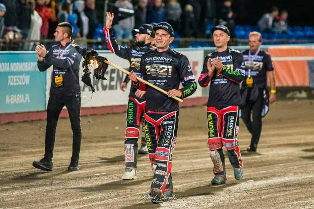 Cellfast Wilki Krosno - Arged Malesa Ostrów Wlkp. - wywiady pomeczowe 1 Gapa