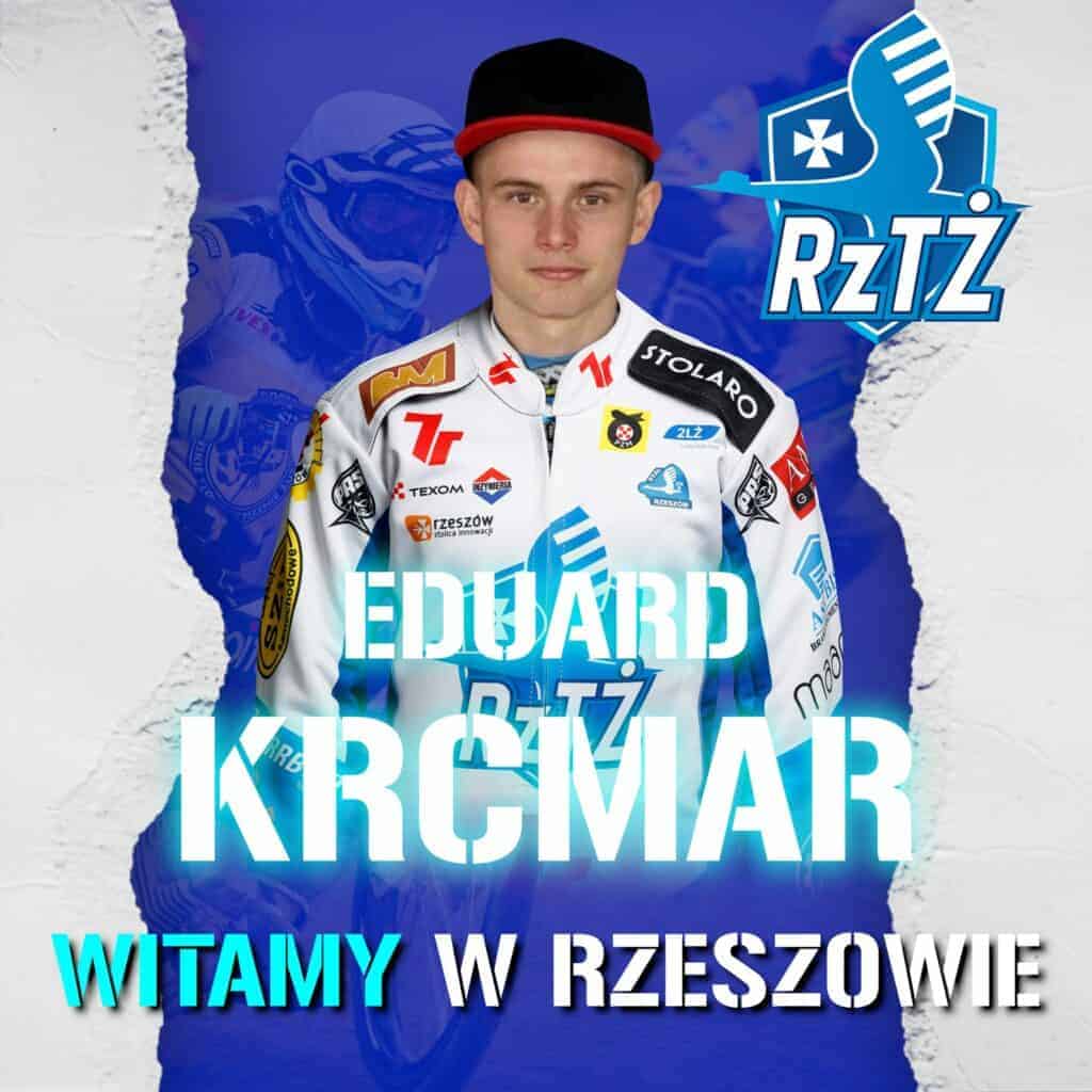 Transfery żużlowe. Eduard Krcmar dołącza do drużyny z Rzeszowa. 1 galeria 1 6