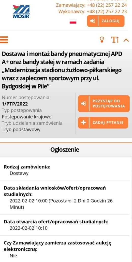 Polonia Piła modernizuje stadion przy Bydgoskiej. 3 polonia