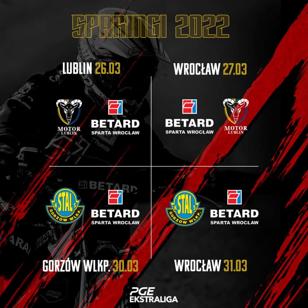 Sparta Wrocław ogłosiła plan sparingowy na sezon 2022 1 Sparta