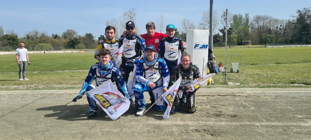 Ligie Nationale de Speedway. La Reole minimalnie wygrywa na wyjeździe 1 277522356 1567642030283761 827905356704318072 n
