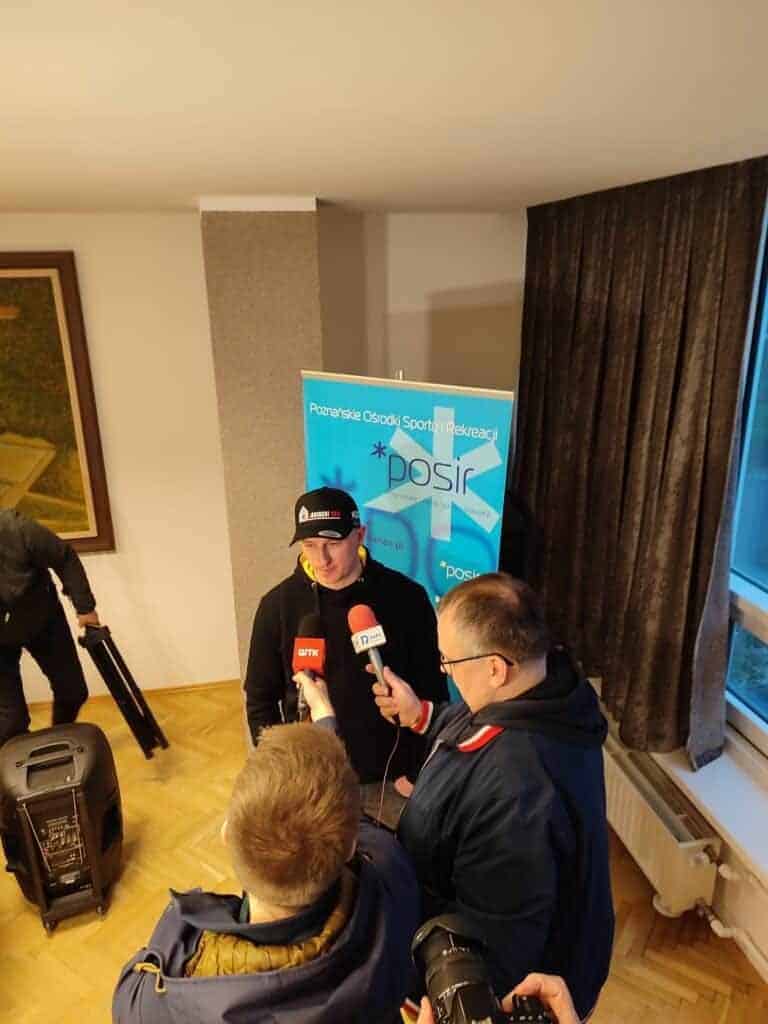 Przedsezonowa konferencja prasowa SpecHouse PSŻ Poznań. 1 aasasa