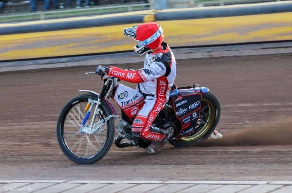 Falubaz wygrywa na niemieckim AC Landshut! Podsumowanie meczu Trans MF Landshut Devils - Stelmet Fabubaz Zielona Góra. 1 278799488 5240569036009840 610427274958795976 n