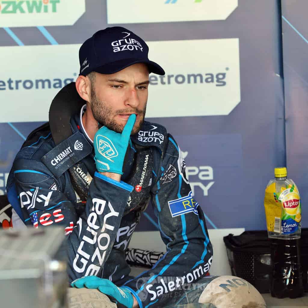 Oskar Bober: "Nie miałem startów oraz tej prędkości zadowalającej" w meczu z Kolejarzem Opole 1 Oskar Bober