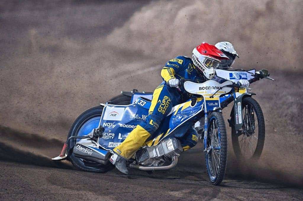 Jarosław Hampel po meczu Motor Lublin - Fogo Unia Leszno - "...początek był dla mnie bardzo nieudany, cały czas byli ze mną, wspierali mnie, dopingowali bardzo. Ja to widziałem, ja to słyszałem." 2 dsc 2461 normal