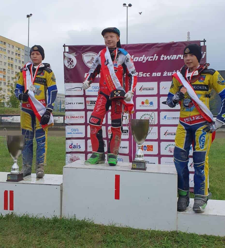 Maksymilian Pawełczak Indywidualnym Mistrzem Polski w kategorii 85-125cc! 1 Maksymilian Pawełczak