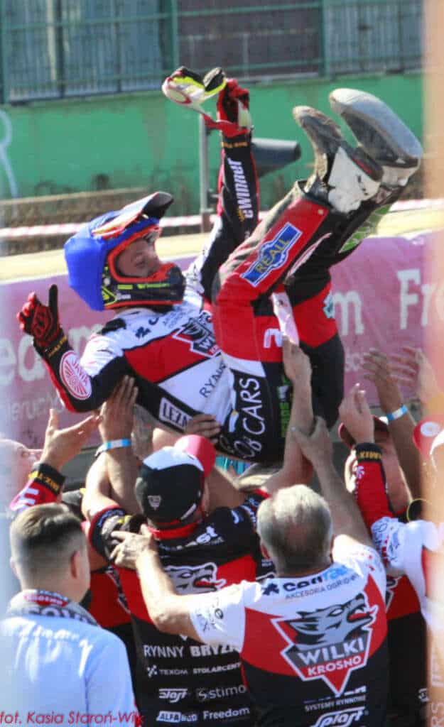 Cellfast Wilki Krosno drugi raz rzędu w finale eWinner 1. Ligi Żużlowej. Cellfast Wilki Krosno - H. Skrzydlewska Orzeł Łódź 3 MG 7542