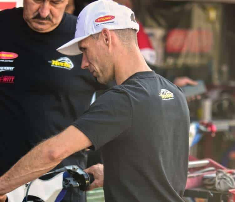 Żużel. Norbert Kościuch jako zawodnik, ale i trener! Jego zespół korzysta z dobrej pogody 2 Norbert Kościuch