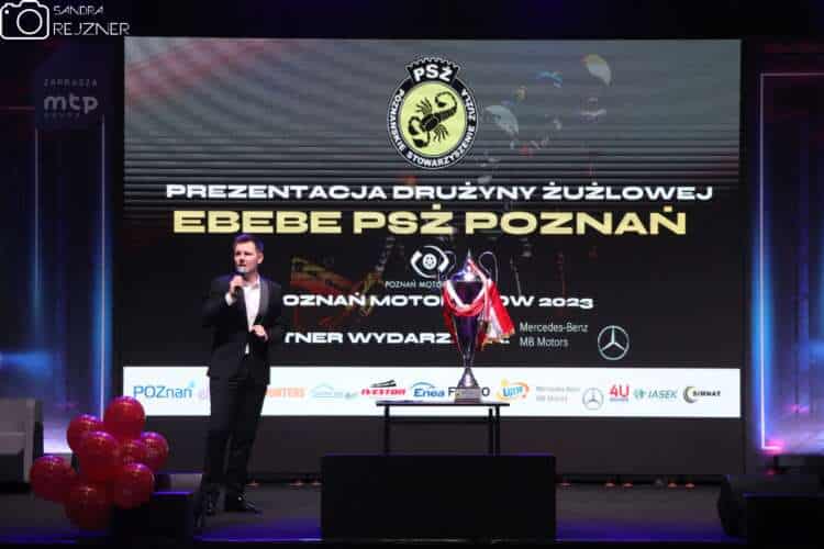 Prezentacja zespołu ebebe PSŻ Poznań na sezon 2023. Zaprezentowano nowy kevlar! 1 galeria 1