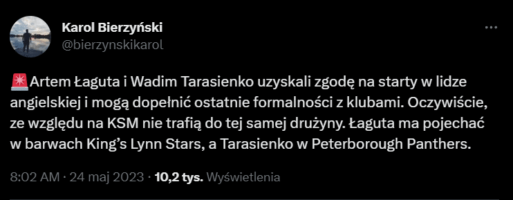 Artiom Łaguta i Wadim Tarasienko będą jeździć w kolejnej lidze! 1 obraz 2023 05 24 113035451