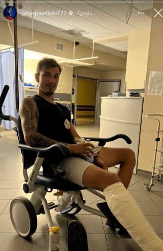 Problemy Sparty Wrocław! Oficjalny stan zdrowia Piotr Pawlickiego 1 pawlicki
