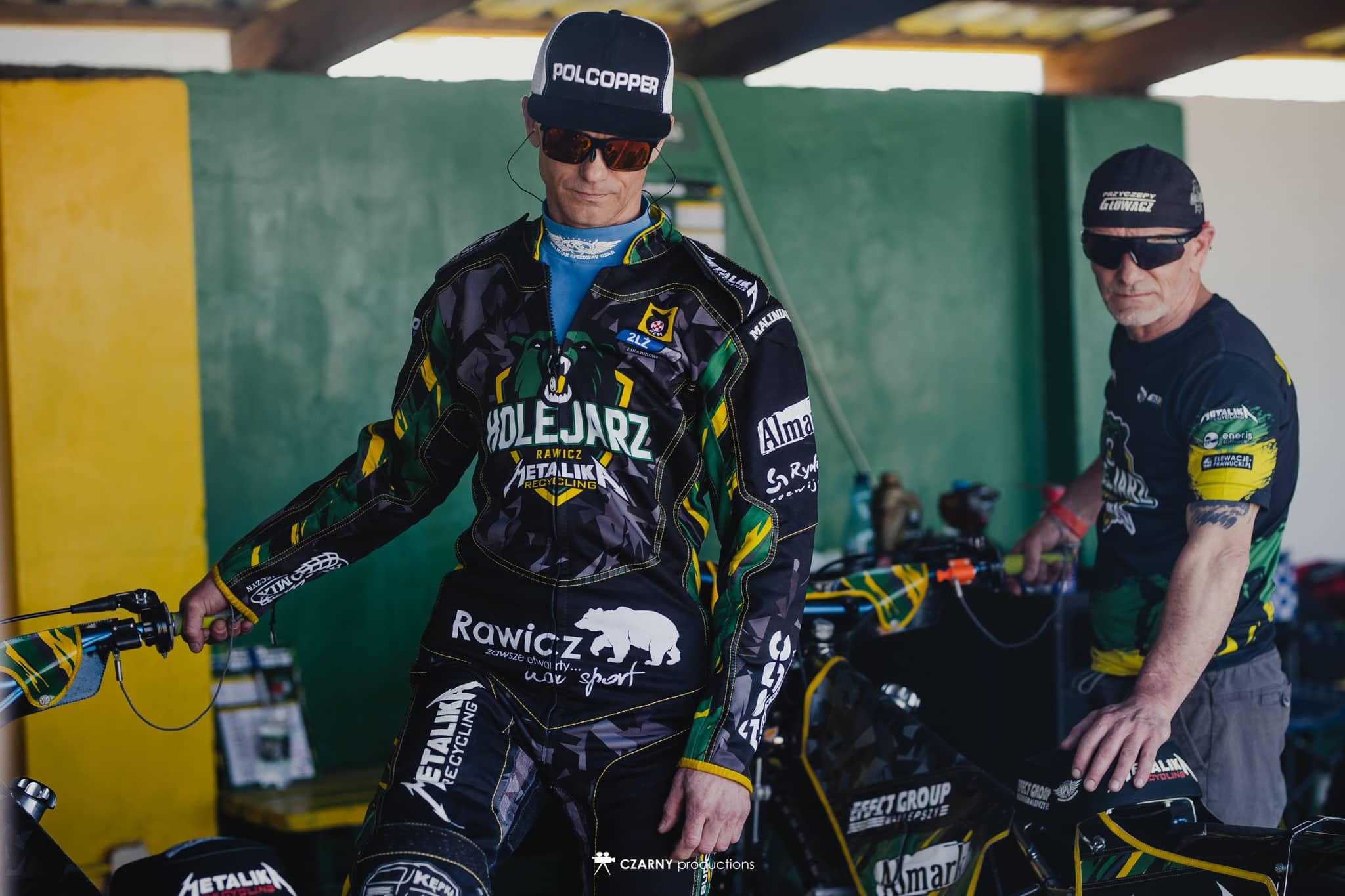 Damian Baliński w barwach Kolejarza Rawicz