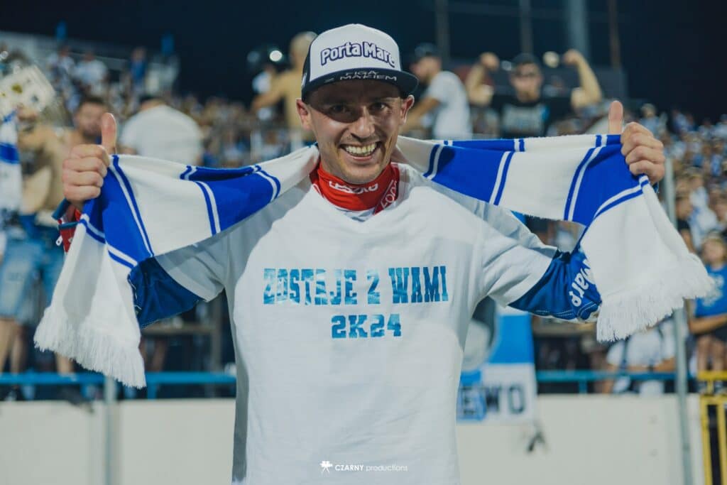 Grzegorz Zengota w świetnym nastroju po pierwszych jazdach w tym roku 2 367449589 682871690546002 2391953814103965129 n