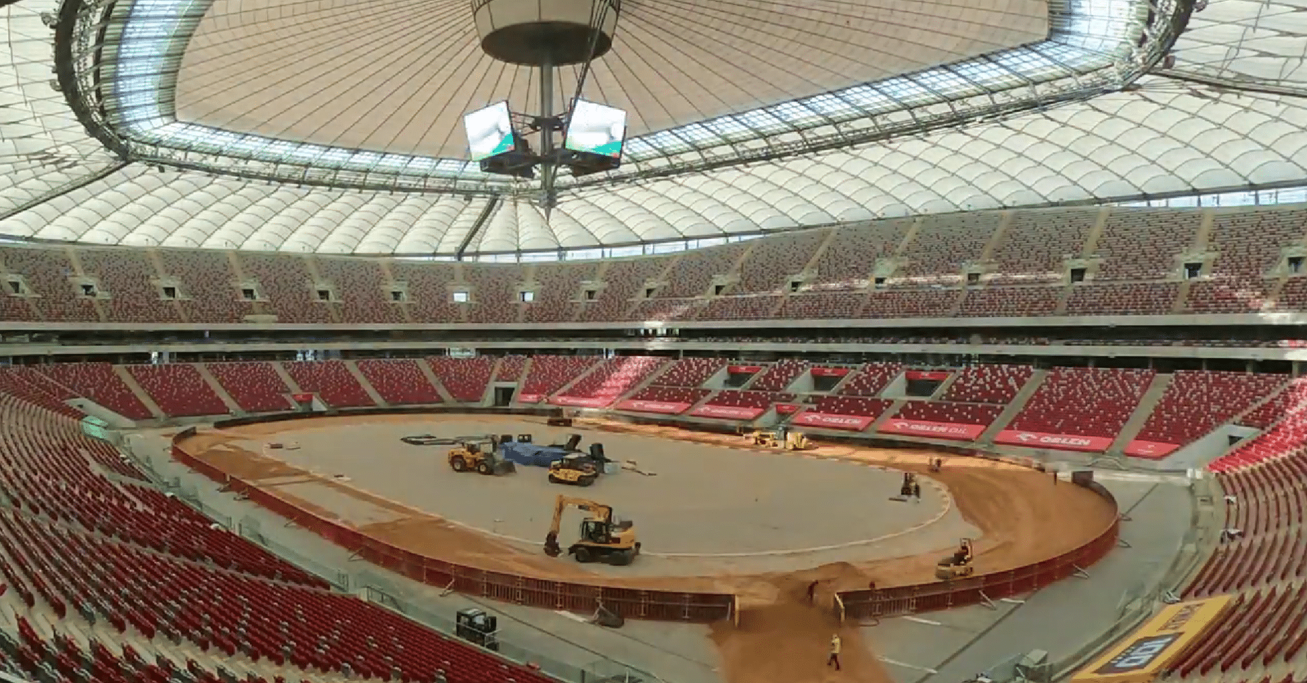 Żużel. Speedway Grand Prix 2025. Test toru na PGE Narodowym 2 tor na Narodowym