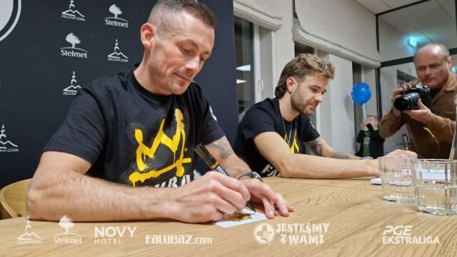 Falubaz Zielona Góra przywitał gwiazdę! Duńczyk spotkał się z kibicami