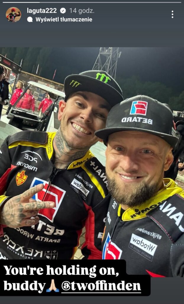 Całe żużlowe środowisko wspiera Woffindena! "Tai Tai Woffinden" 2 1000002225