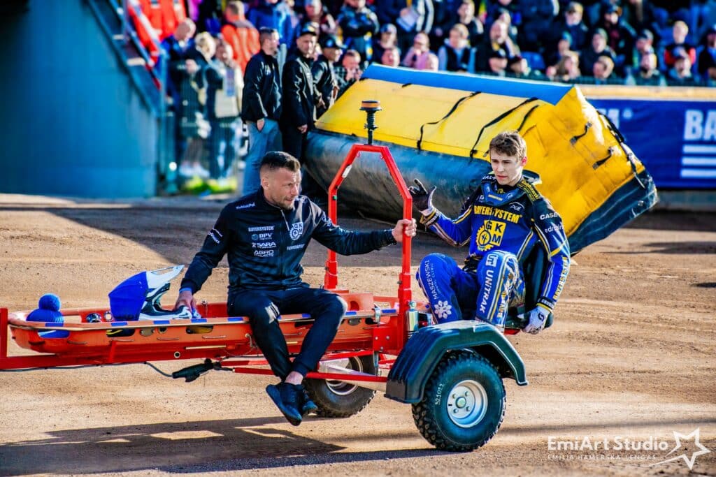 Kevin Małkiewicz pojedzie w Toruniu! Szansa na jazdę wśród najlepszych 3 GKM Grudziądz - Kevin Małkiewicz