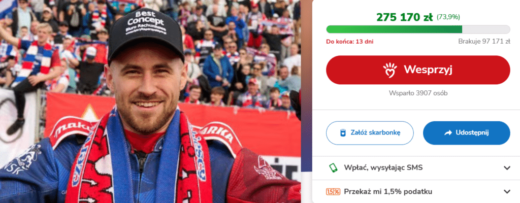 Daniel Kaczmarek zbiórka